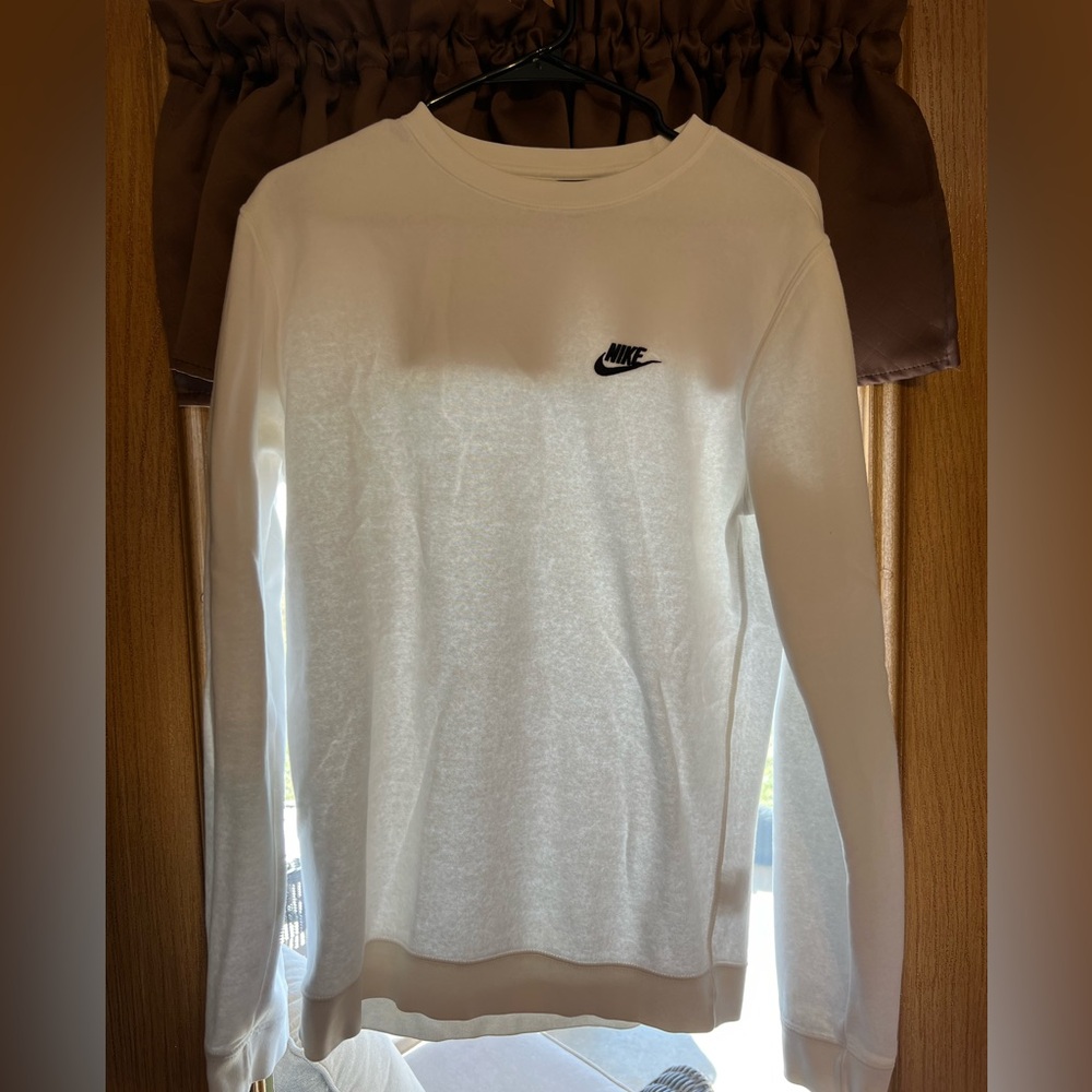 White Nike Crewneck
